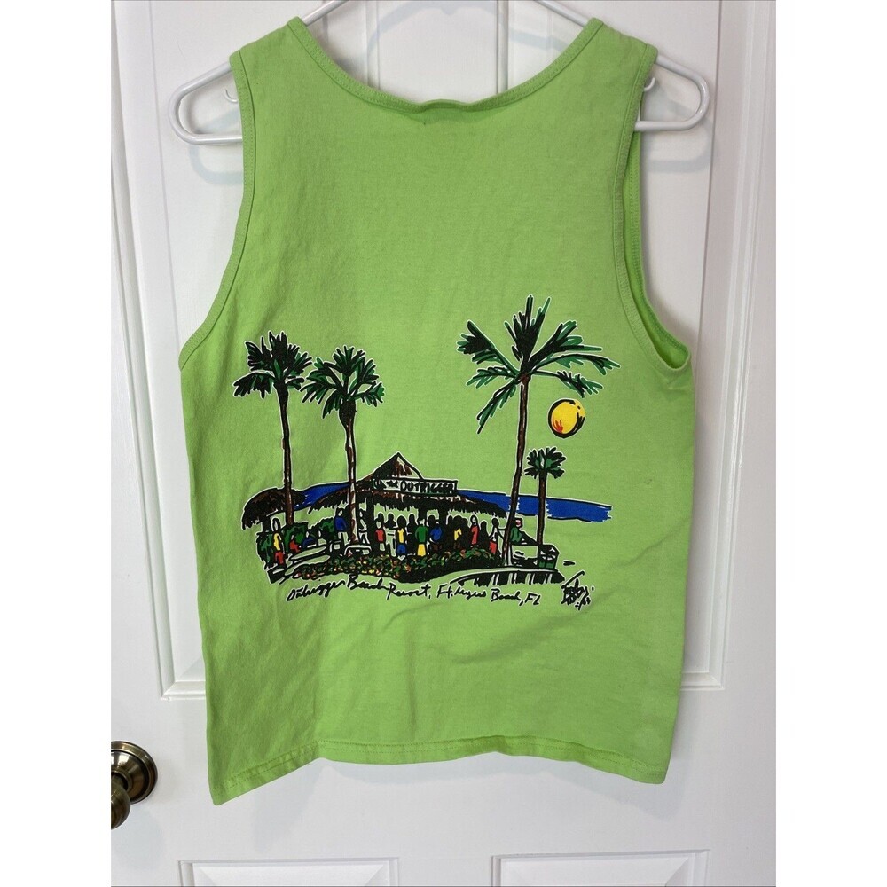 Outrigger Beach Resort Fort Myers Florida Green Tank Tiki Bar